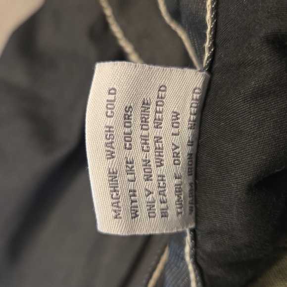 Gillys Extra Slim Straight Leg Button Fly Embroidered Western Jeans Black Sz 32 - Picture 13 of 13